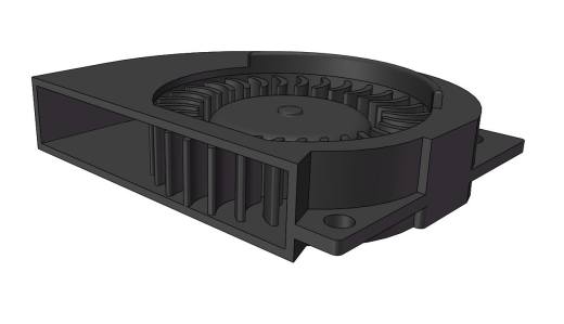 台达40x50x10厘米，12v，150毫安涡轮风扇发动机缩略图