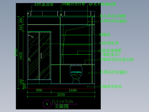 家装类CAD图块(五)-FH01129I