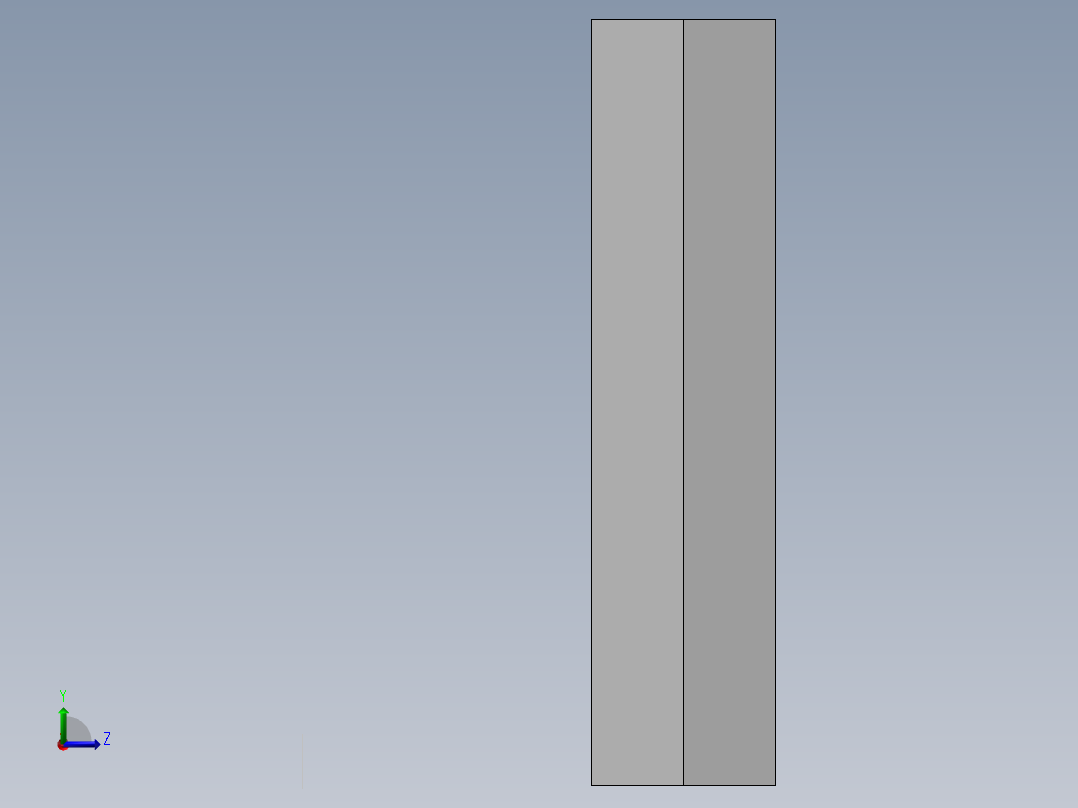 鼠标3D模型左视图