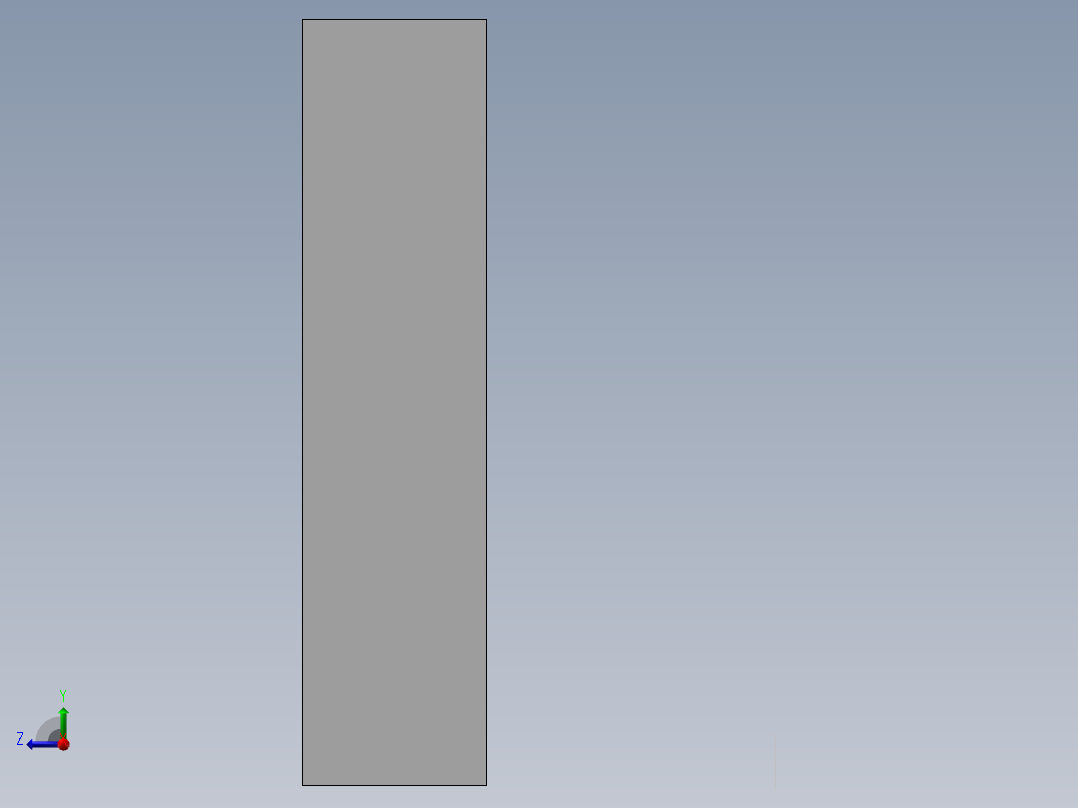 鼠标3D模型右视图