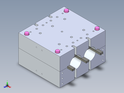 管模具正等轴测缩略图