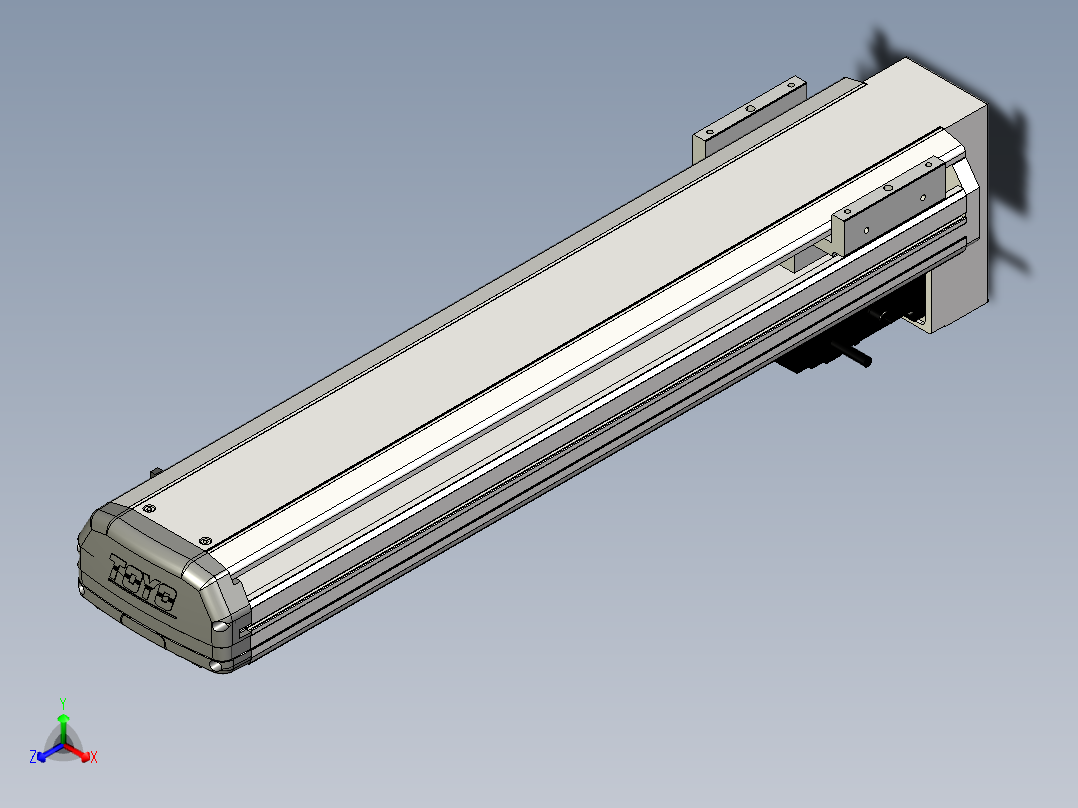 Toyo东佑达直线模组-ETH13-500-BM-200W主视图