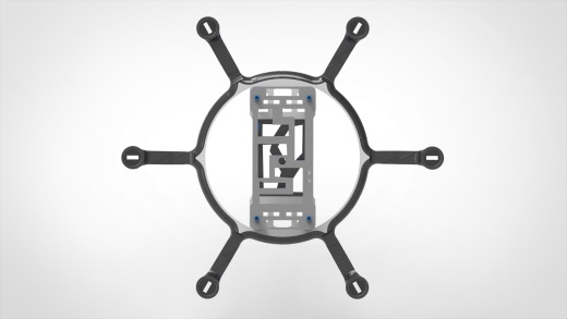 B07-UGV六轴飞行无人机模型缩略图