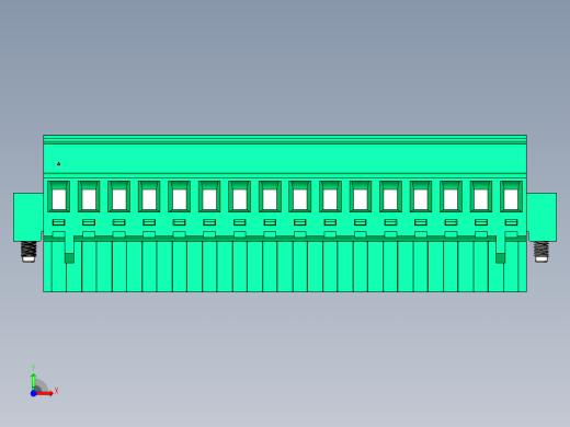 DEGSON 2EDG（M） 系列 5.0mm 螺丝锁紧可插拔接线端子组-2EDGKAM-5.0-16P-14-00AH前视缩略图