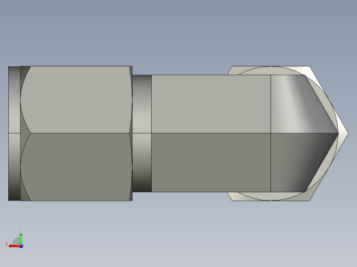 卡套式工业通用硬管接头10_c6bu-s后视缩略图