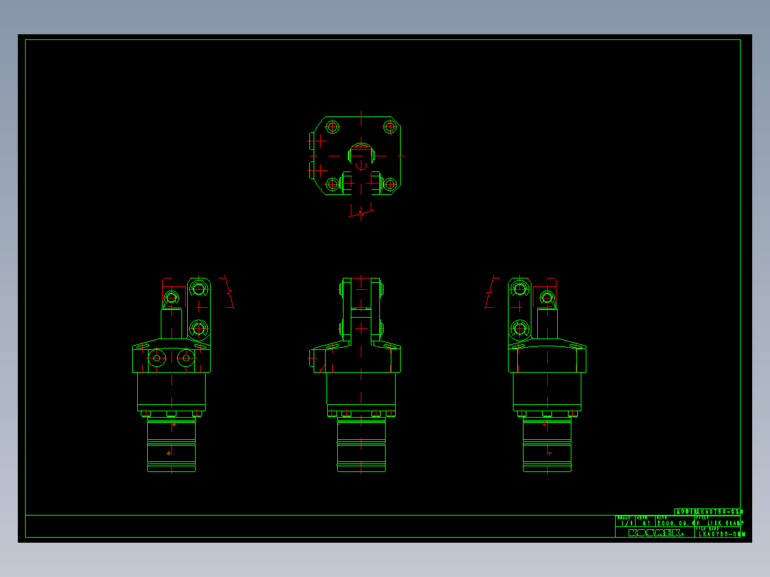 KOSMEKLKA0750-CRM_rev1多系列多零件图纸模型