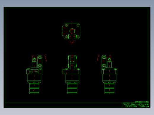 KOSMEKLKA0750-CRM_rev1多系列多零件图纸模型