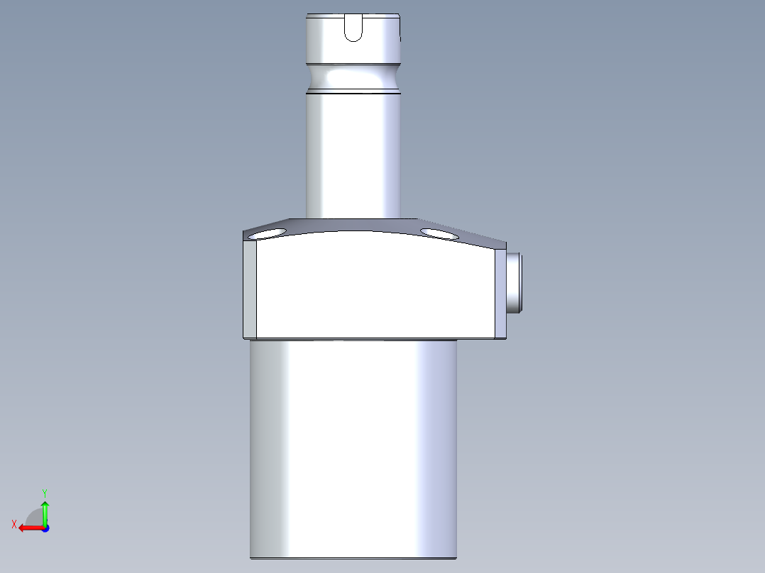 KOSMEKLHA0480-CR-F多系列多零件图纸模型后视图