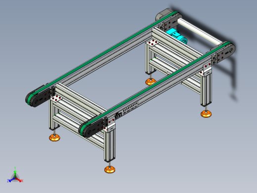 LE-XC4080-齿形同步线左边驱动