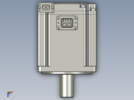 电机MS6S-80CN30B3-20P7-S俯视缩略图