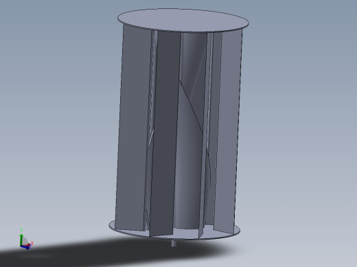 立式风力发电机