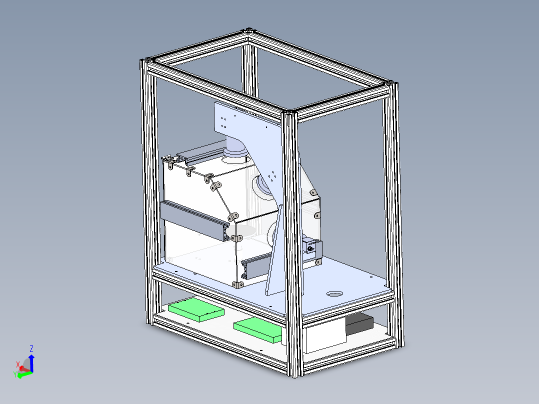 桌面小型数据采集台 旋转测试台sw18可编辑