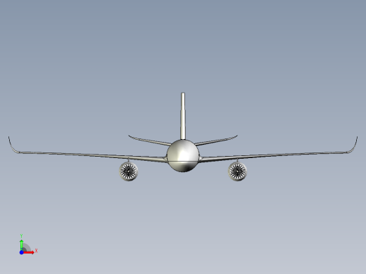 A0002453-波音787飞机前视缩略图