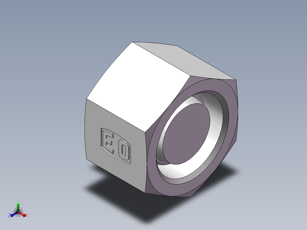 锥孔螺堵、9D-24正等轴测图