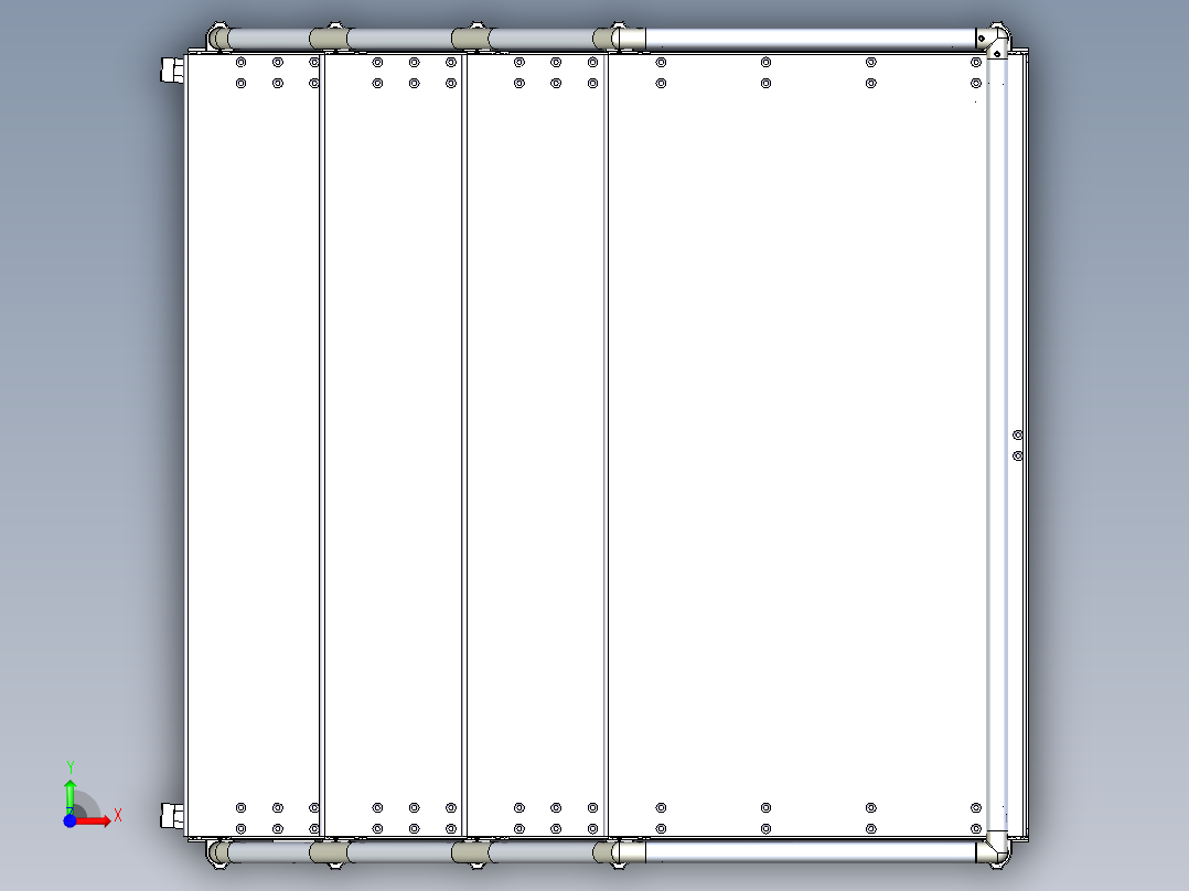 维修踏台前视图