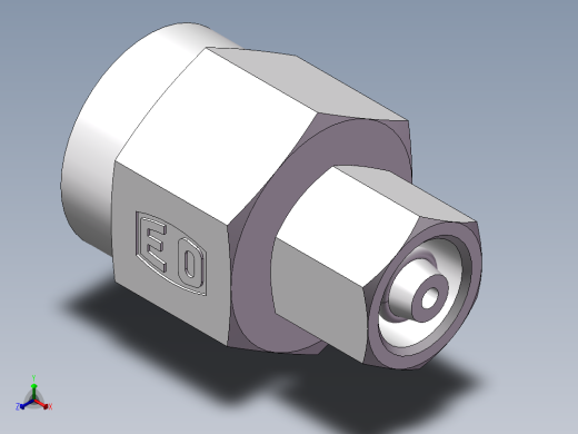 压力表接头-带螺母、7BD-08-14GDK+S