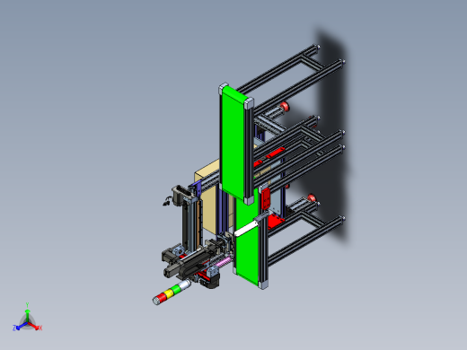 PICK AND PLACE 3轴拾取并放置结构