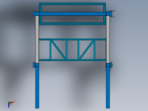 A3003759-动力架健身器材俯视缩略图