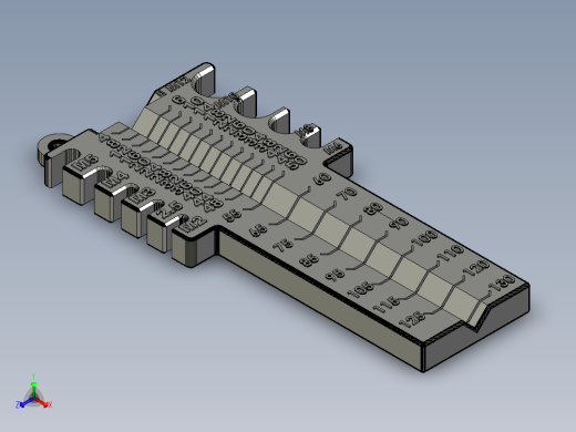 公制螺纹测量装置