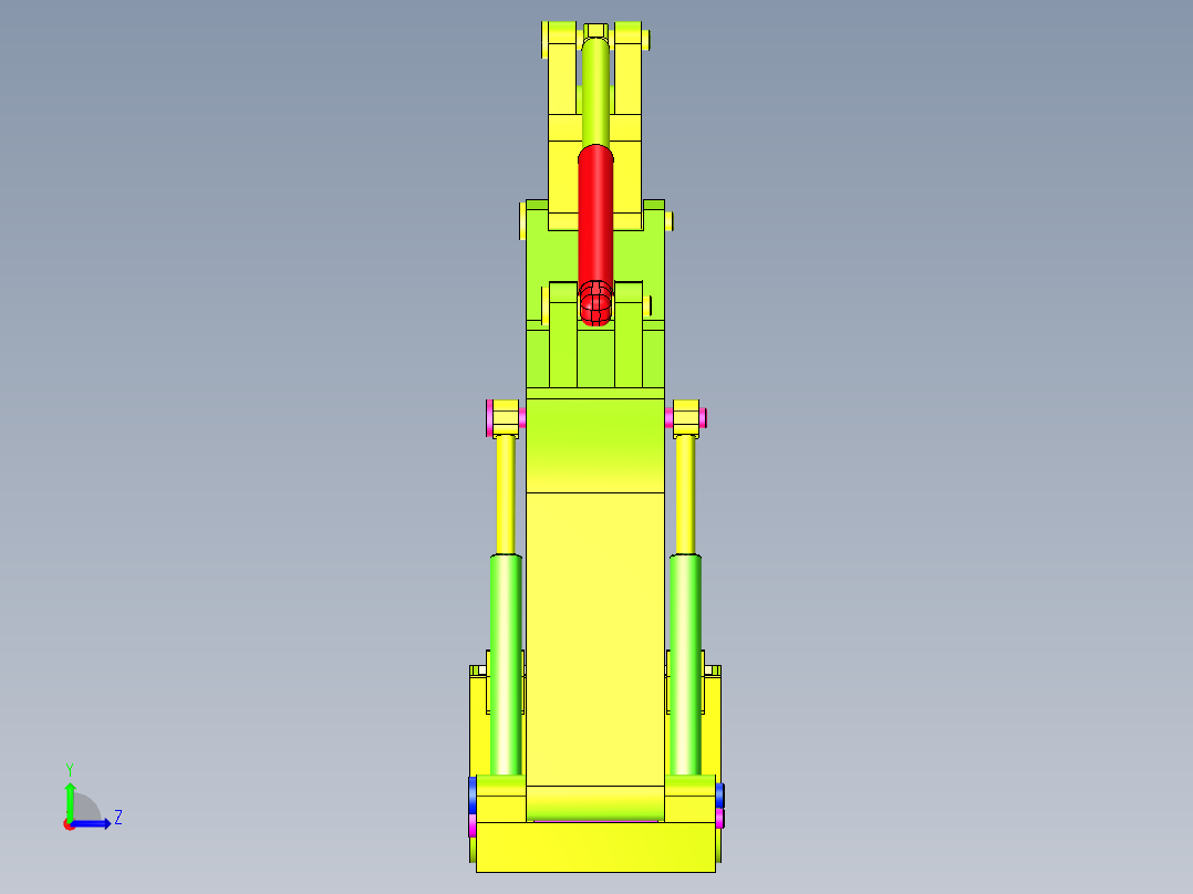 练习题 3D19-TK06和挖机左视图