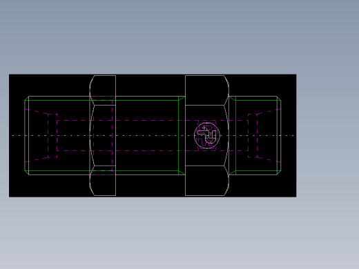 PARKER管接头EO Bulkhead union SV10SOMD71(16)_back