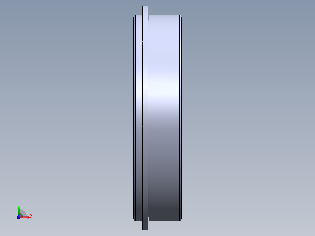 MISUMI轴承B6903ZZNR前视图