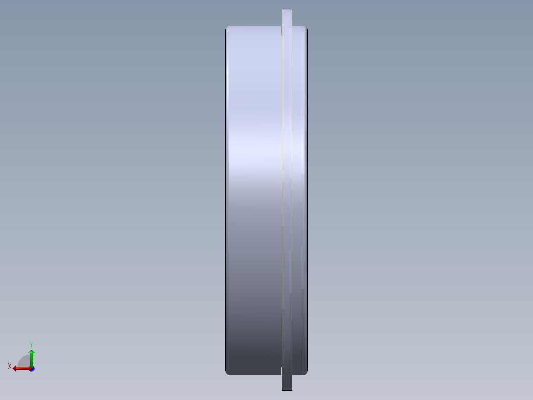 MISUMI轴承B6903ZZNR后视图