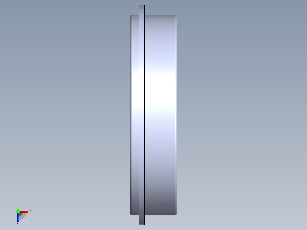 MISUMI轴承B6903ZZNR俯视图