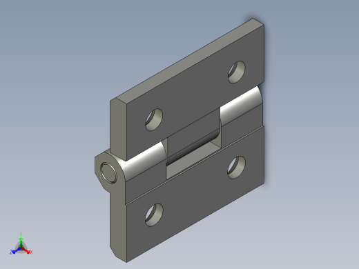 SZJ12300M格蓝特不锈钢表面处理镜光M6孔孔距30X30合页长宽高50X50X105