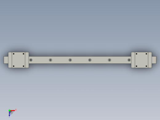 线性滑轨上银MGN15C1R310俯视缩略图