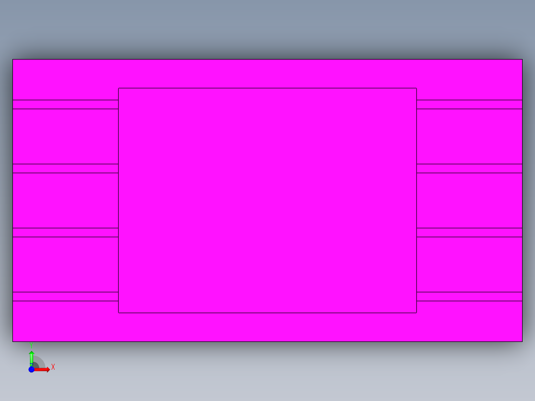 冲压四合一冲压模具前视图