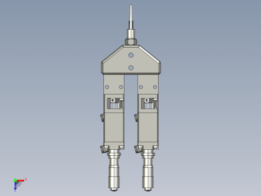 精密点胶阀俯视缩略图