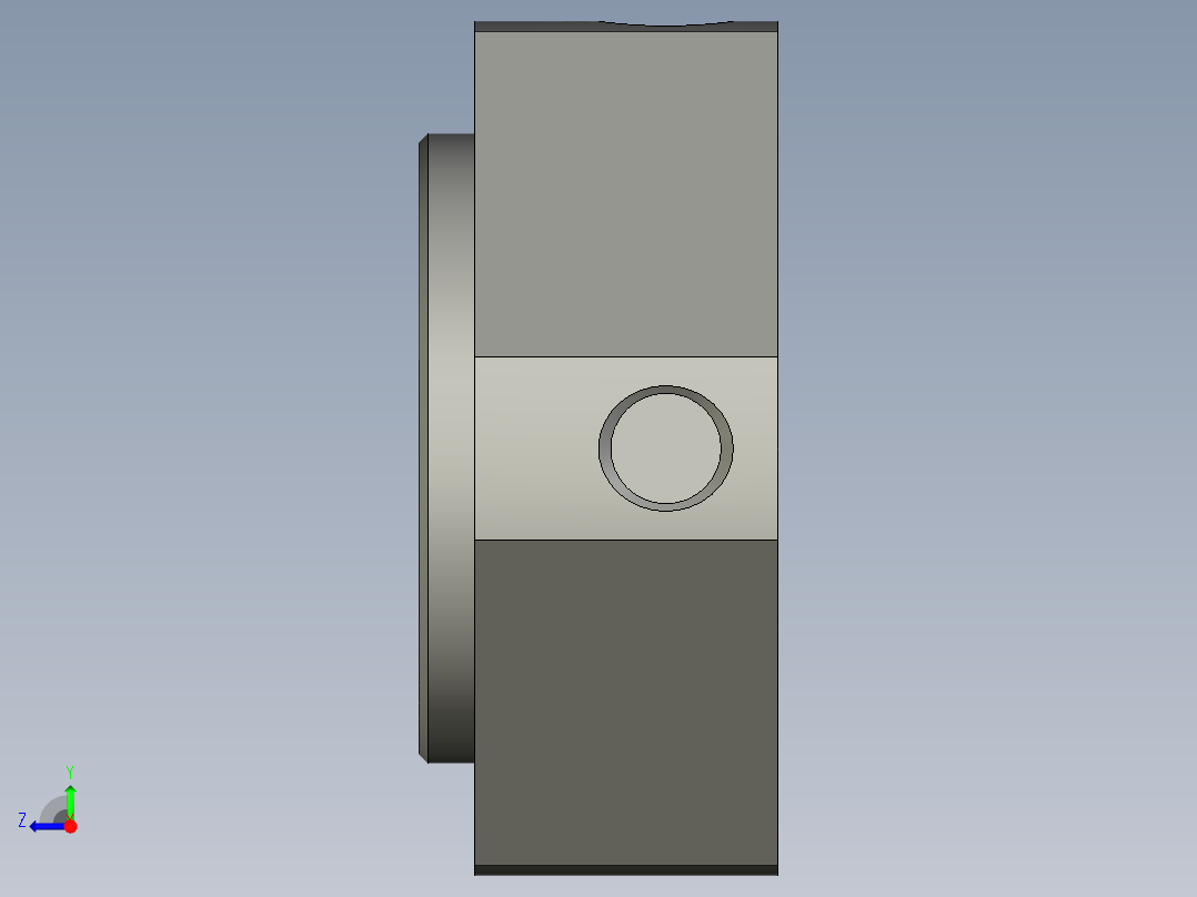 怡合达螺母LEB81-M103100右视图
