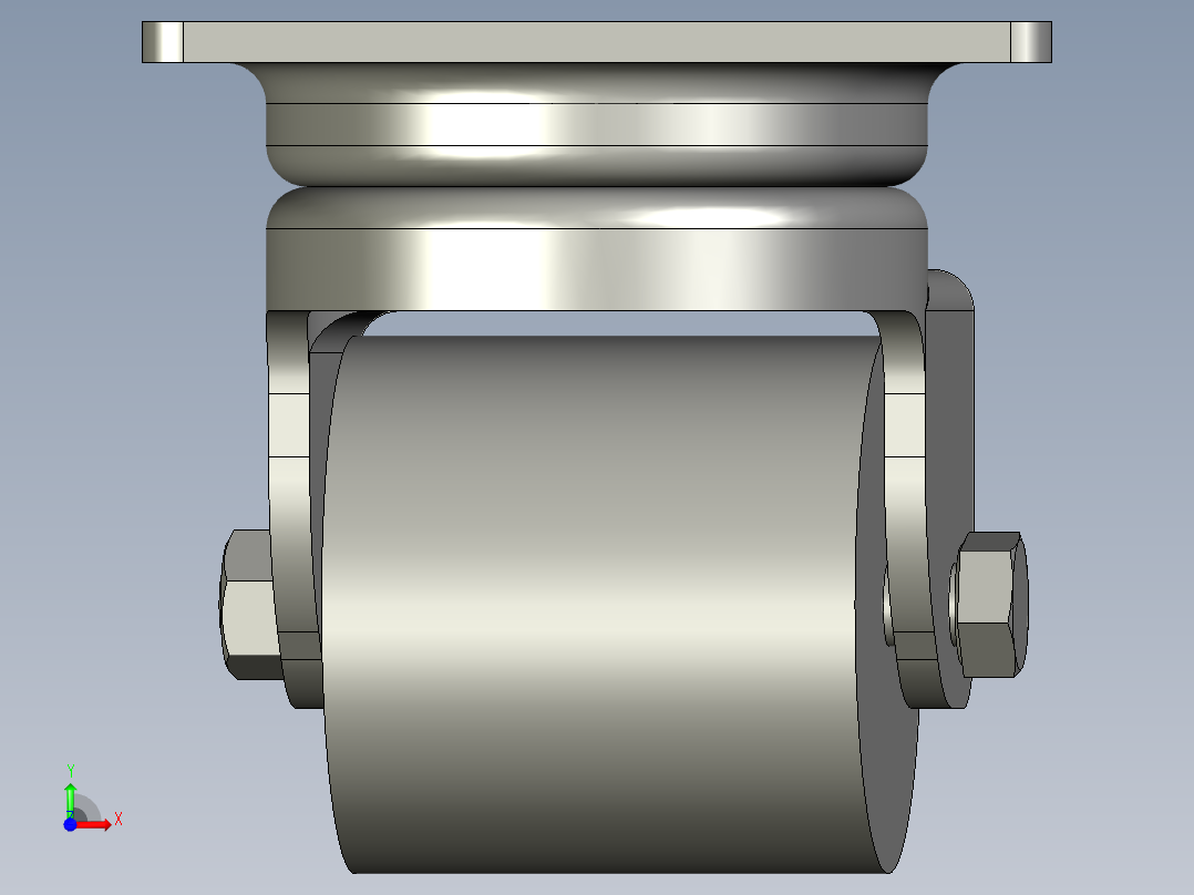 J30-01-63-662脚轮426ZZB前视图
