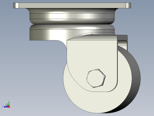 J30-01-63-662脚轮426ZZB右视缩略图