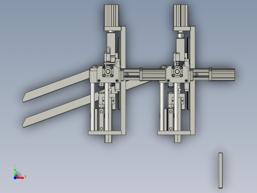 轴类件自动化打孔设备前视缩略图