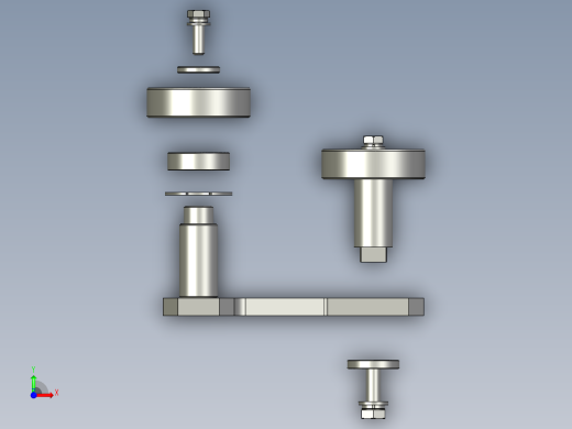 THK-A2500天轨从导轮组件前视缩略图