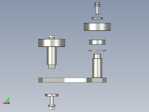 THK-A2500天轨从导轮组件后视缩略图