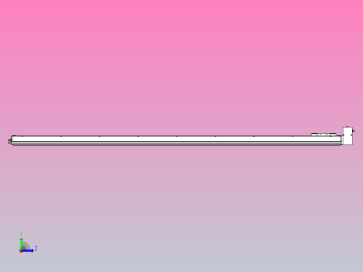 SCM14-2250-LU滚珠花健、支撑座、滚珠丝杠、交叉导轨、直线模组左视缩略图