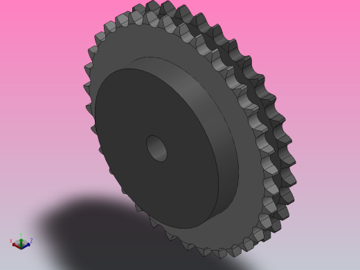 直孔链轮10B型_35-10B-2