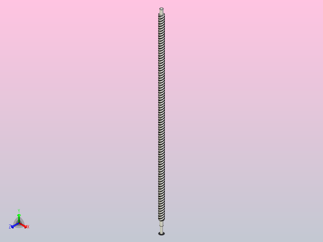 滚珠丝杆-400.ipt主视图