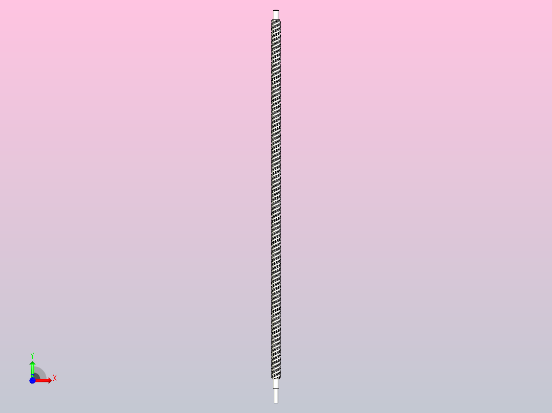 滚珠丝杆-400.ipt前视图