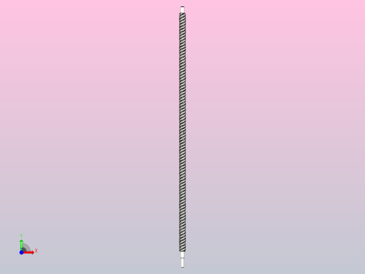 滚珠丝杆-400.ipt前视缩略图
