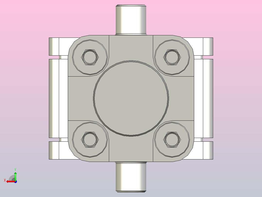 FESTO气缸DNGZK-32-320-PPV-A---_asm_0_233_后视图