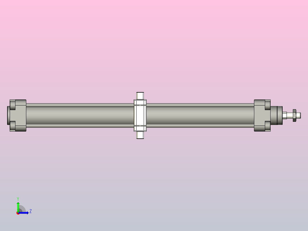 FESTO气缸DNGZK-32-320-PPV-A---_asm_0_233_左视图