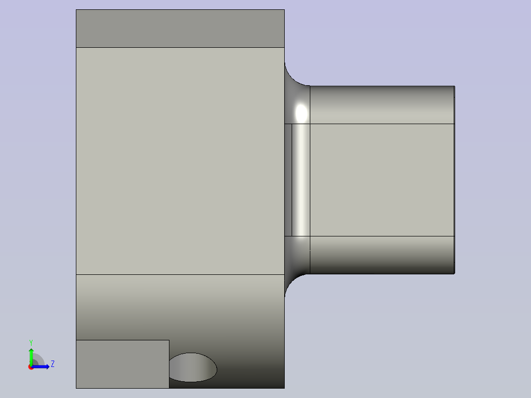 表面投影功能培训左视图