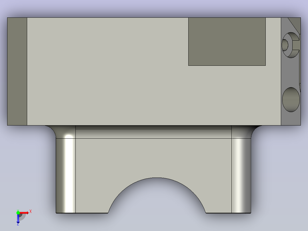 表面投影功能培训俯视图