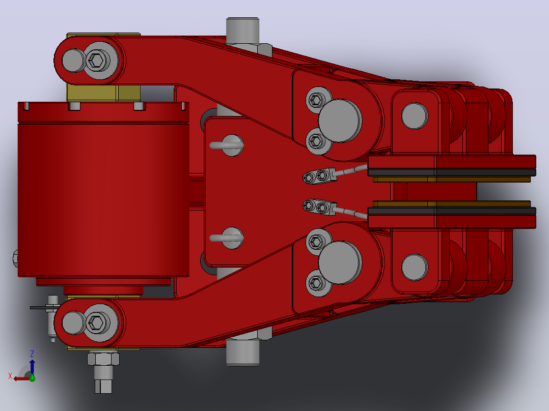 SBD-D安全制动器_SBD120-D-800×20ⅡRL.WL.CL俯视图