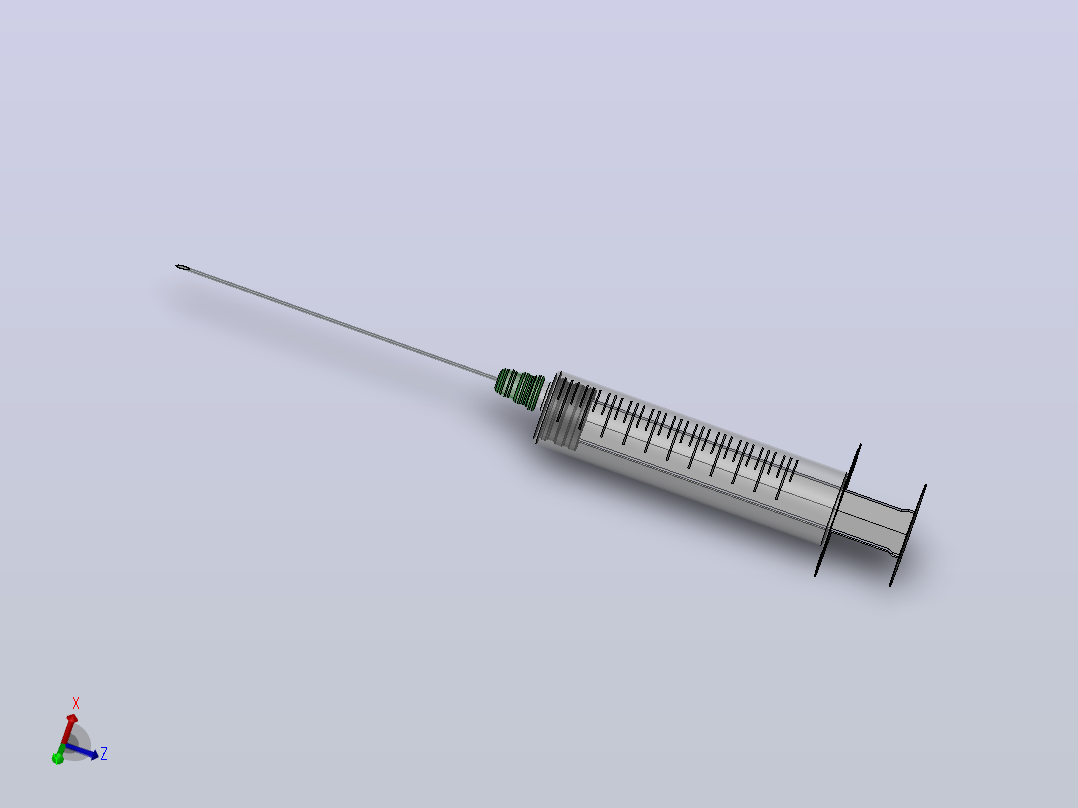 注射器主视图