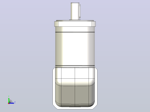 精密行星减速器120ZDWF二级-T4左视缩略图
